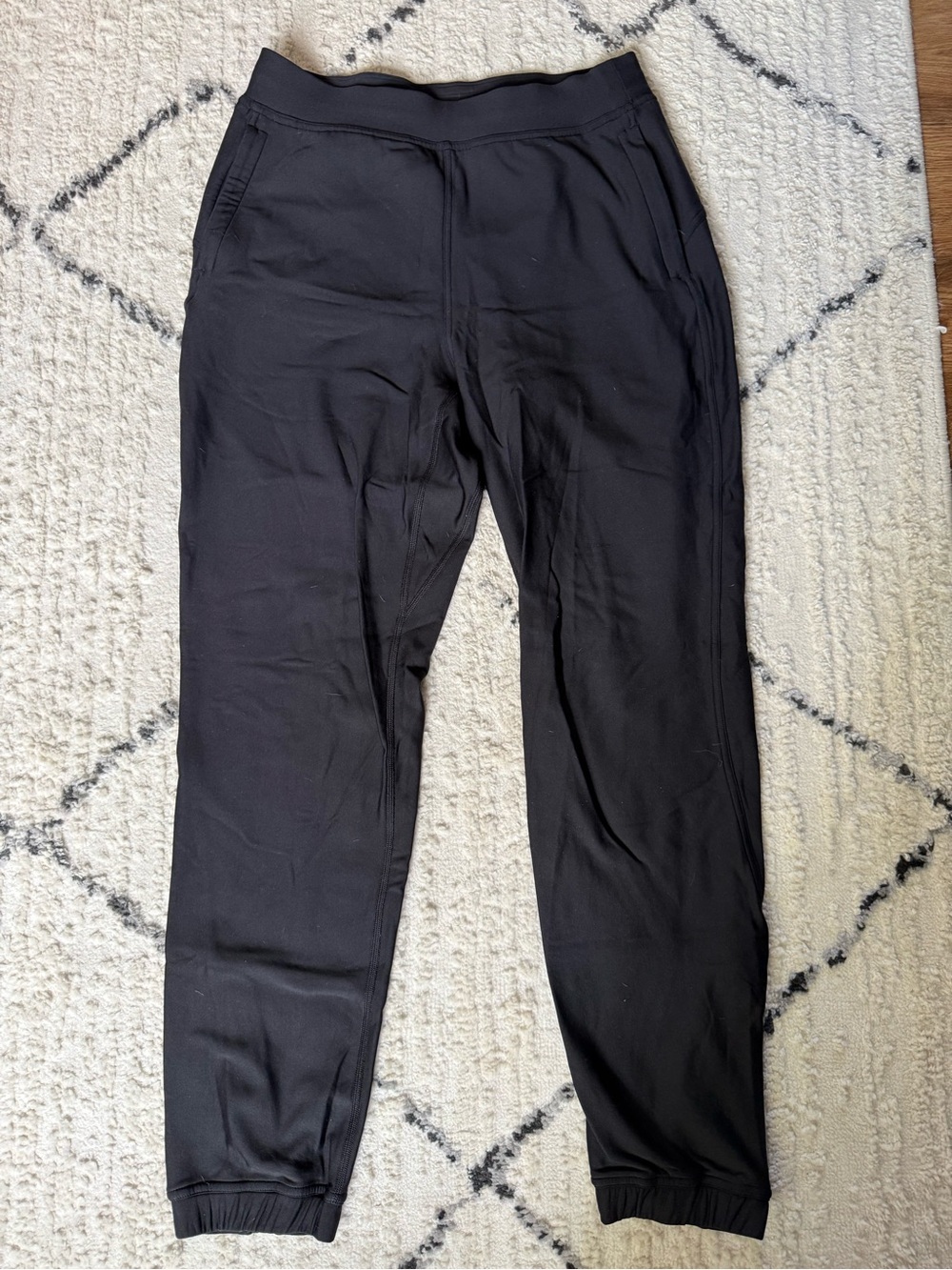 lululemon athletica Black Track Joggers